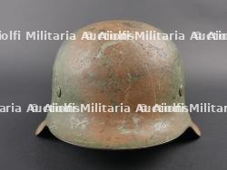 Casque camouflé allemand. German Camouflaged Helmet.