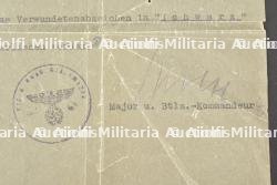 Diplôme de la médaille des blessés. Diploma for the wounded. — miniature 5