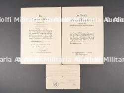 Diplôme Gendarmerie. German Gendarmerie diploma. — photo 1