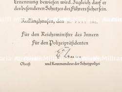 Diplôme Gendarmerie. German Gendarmerie diploma. — miniature 10