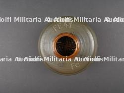 Masque anti-gaz nominatif. German named gas mask. — miniature 17