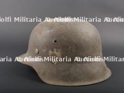 Coque de casque allemand. German Helmet Shell. — miniature 2