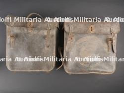 Sacoches de moto allemande. German Motorcycle Saddlebags.