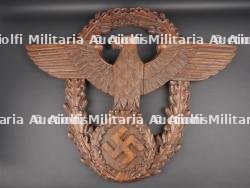 Insigne de façade Polizei. Polizei Front Insignia.