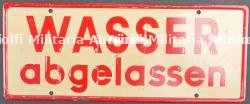 Panneau allemand. German Panel.