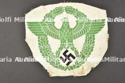 Insigne de maillot de sport Polizei. Polizei sports shirt badge.