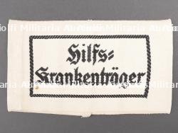 Brassard Hilfs Krankenträger. Armband for Helper Stretcher Bearers