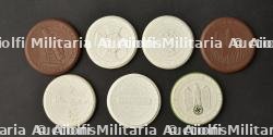 Plaquettes commémorative. Commemorative plaques.