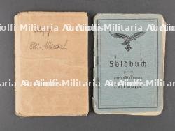 Soldbuch et Wehrpass LW. Luftwaffe soldbuch.