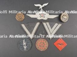 Insignes Luftwaffe. Luftwaffe insignia.