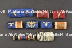 Barrettes de ruban de décoration. Decorative ribbon bars.