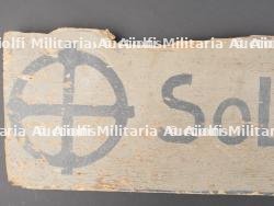 Panneau Soldatenheim. Soldatenheim Sign. — photo 2