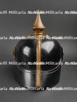 Bade - Casque à pointe M1895 du Reservist Jammerthal du 110e Régiment de Grenadiers - Baden Grenadier spiked helmet — miniature 7
