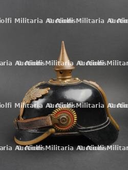 Bade - Casque à pointe M1895 du Reservist Jammerthal du 110e Régiment de Grenadiers - Baden Grenadier spiked helmet — photo 18