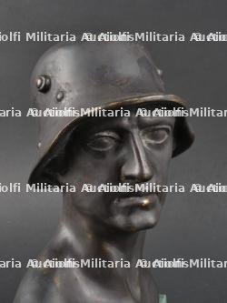 Buste de soldat allemand. German soldier bust. — photo 5