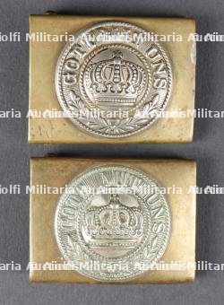 Boucles de ceinturon WWI. WWI German belt buckles. — miniature 1