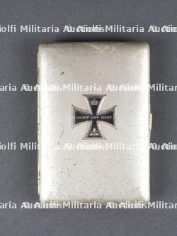 Etui à cigarette WWI. WWI cigarette case.