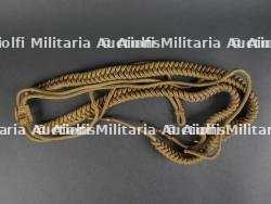 Aiguillette allemande. German Landyard.