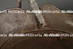 Casque allemand Stahlhelm M1918 à échancrures. Ww1 ear cut-out helmet — miniature 2