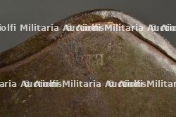 Casque allemand Stahlhelm M1918 à échancrures. Ww1 ear cut-out helmet — miniature 3