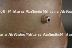 Casque allemand Stahlhelm M1918 à échancrures. Ww1 ear cut-out helmet — miniature 7