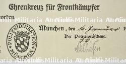 Diplôme WWI. WWI diploma. — photo 4