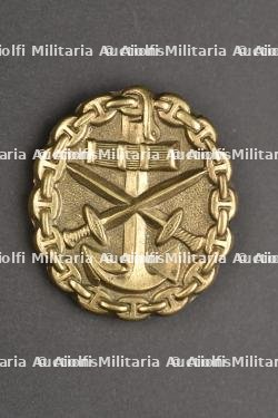 Insigne des blessés marine. Marine wounded badge.