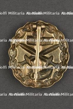 Insigne des blessés marine. Marine wounded badge. — miniature 2