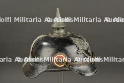 Casque à pointe prussien M1915. Prussian spiked helmet. — photo 12