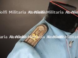 Uberrock d'un Leutnant du 22e régiment de Dragons Badois de Mulhouse. Baden dragoon officer frock coat — miniature 5