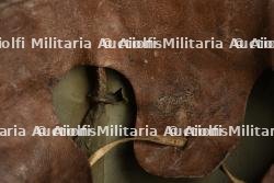 Casque à pointe prussien en tôle feldgrau - ww1 field grey metal spiked helmet — miniature 2