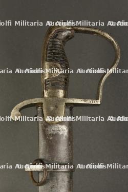 Sabre prussien Blucher M1811 régimenté - German saber with unit marking — miniature 5