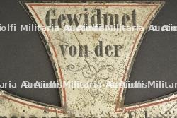Croix de l'association d'entretien des sépultures et monuments de guerre de la région de Metz - German war grave cross — photo 2