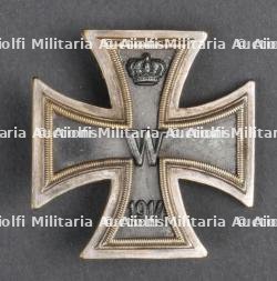 Croix de Fer 1914 de 1ère Classe - ww1 german iron cross 1st class — photo 1