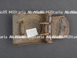 Lot de 3 boucles de ceinturon prussiennes - Lot of 3 ww1 german belt buckles — photo 3