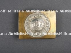 Lot de 3 boucles de ceinturon prussiennes - Lot of 3 ww1 german belt buckles — miniature 6