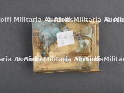 Lot de 3 boucles de ceinturon prussiennes - Lot of 3 ww1 german belt buckles — miniature 7
