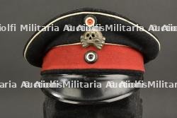 Casquette du Leib Husaren Regiment Nr 1 - Imperial german hussars visor cap