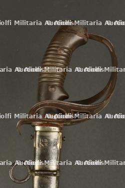 Sabre de cavalerie KD89 prussien Jager zu Pferde - ww1 german cavalry saber — miniature 4