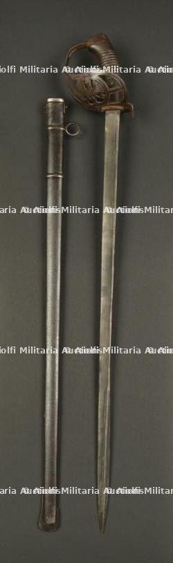 Sabre de cavalerie KD89 prussien Jager zu Pferde - ww1 german cavalry saber — miniature 12