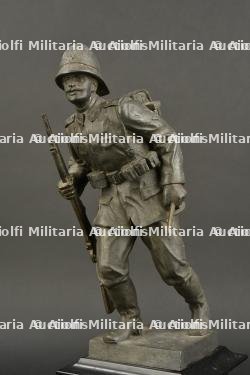 Statue à la gloire du 3 Ostasiatisches Infanterie Regiment campagne de Chine 1900-1901 - Imperial german colonial infanterie in China statuette — miniature 2
