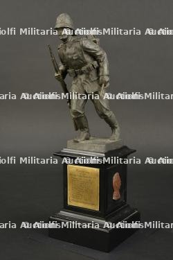 Statue à la gloire du 3 Ostasiatisches Infanterie Regiment campagne de Chine 1900-1901 - Imperial german colonial infanterie in China statuette — photo 3