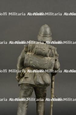 Statue à la gloire du 3 Ostasiatisches Infanterie Regiment campagne de Chine 1900-1901 - Imperial german colonial infanterie in China statuette — photo 6