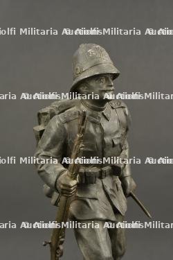 Statue à la gloire du 3 Ostasiatisches Infanterie Regiment campagne de Chine 1900-1901 - Imperial german colonial infanterie in China statuette — photo 13