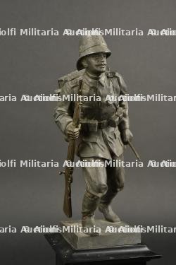 Statue à la gloire du 3 Ostasiatisches Infanterie Regiment campagne de Chine 1900-1901 - Imperial german colonial infanterie in China statuette — miniature 16