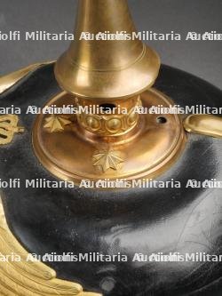Prusse - Casque à pointe d'un officier de Réserve de la Garde - Prussian Guard reserve officer spiked helmet — photo 8