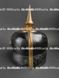 Prusse - Casque à pointe d'un officier de Réserve de la Garde - Prussian Guard reserve officer spiked helmet — miniature 9