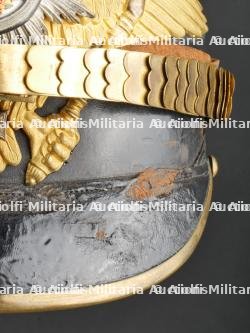 Prusse - Casque à pointe d'un officier de Réserve de la Garde - Prussian Guard reserve officer spiked helmet — miniature 18