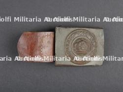 Boucle de ceinturon Prusse Modèle 1915 avec patelette - ww1 prussian belt buckle