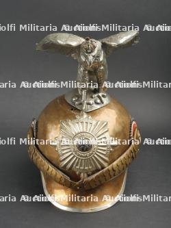 Prusse - Casque à pointe troupe de Garde du Corps en grande tenue - Prussian life guard helmet